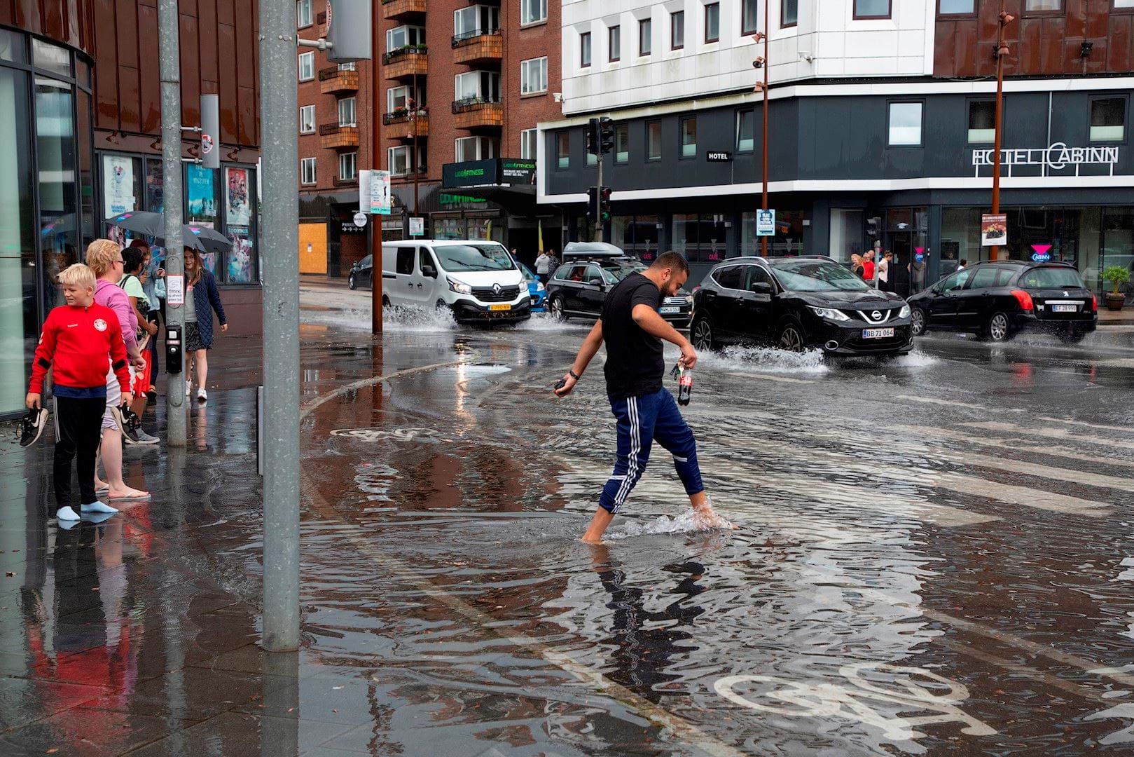 Oversvømmelse, Vejle